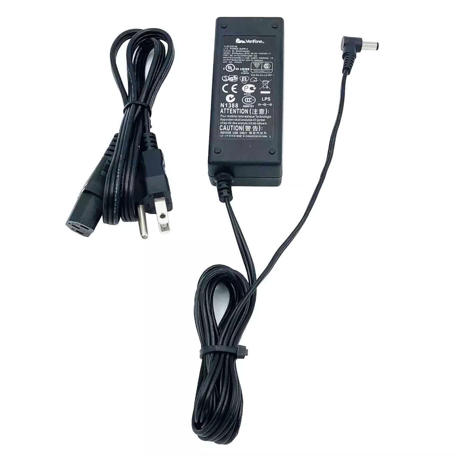 *Brand NEW*Verifone 12V 1.6A AC Adapter NL20-120160-I1 CPS11220-3A Power Supply